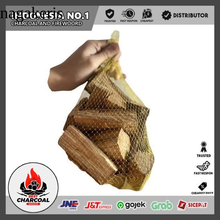 

Kayu Bakar 50cm 1Kg Rambutan Smoke Wood Chips Pellet Premium Quality - Panjang 10 Cm, Kayu Rambutan laris