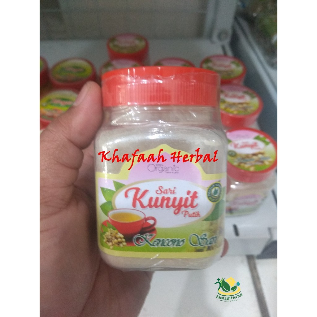 

Kunyit Putih Bubuk Murni 100gr Organic Kencono Sari