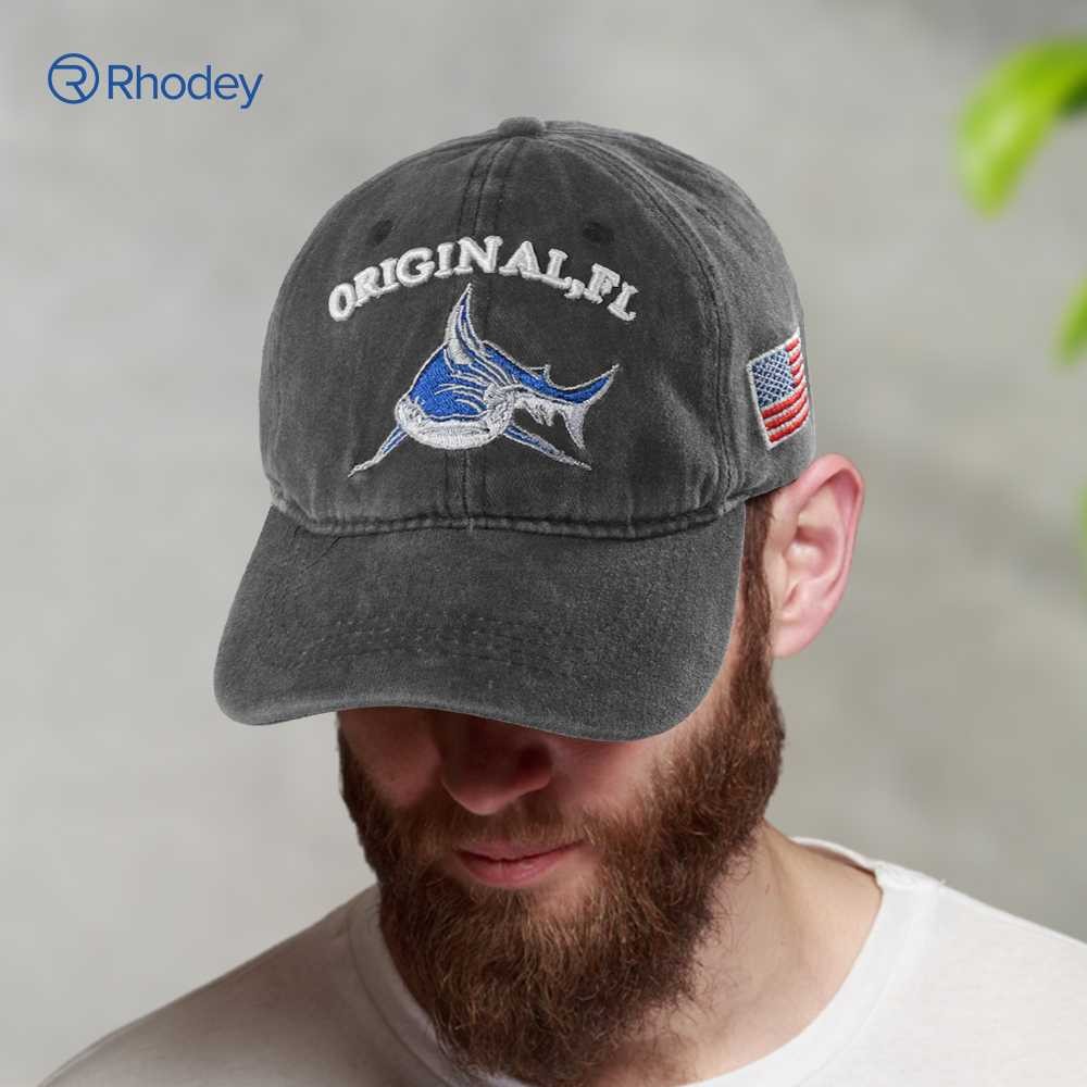 Topi Baseball Cap Model Shark Original FL - Rhodey