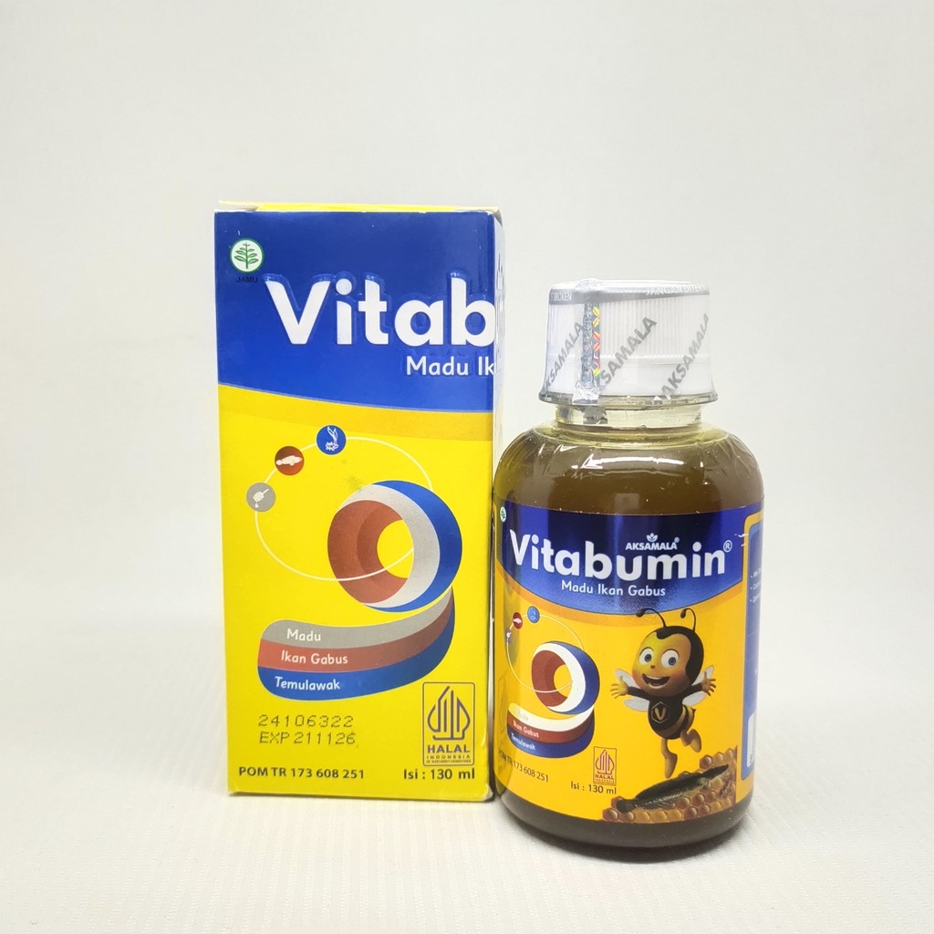 

VITABUMIN MADU IKAN GABUS 130 ML