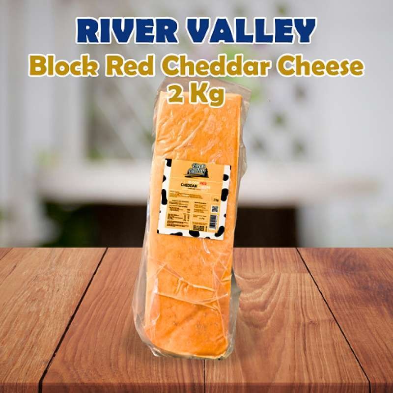 

River Valley Block Red Cheddar Cheese 2 Kg