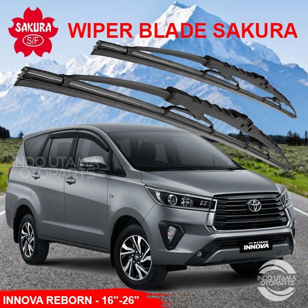 JUAL Wiper Kaca Depan Innova Reborn Wiper Mobil SAKURA BEST SELLER