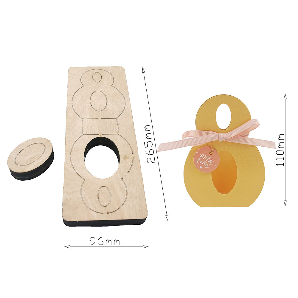 

Birthday Candy Decorations 2023 New Wooden Cutting Dies Scrapbooking DIY Suitable For Common Die Cutting Machines On The Market