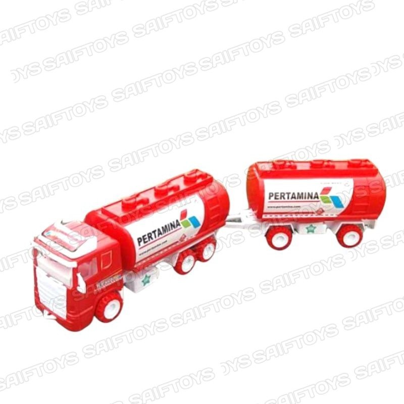 Mainan Anak Truk Tangki Pertamina/Truk Gandeng Pertamina