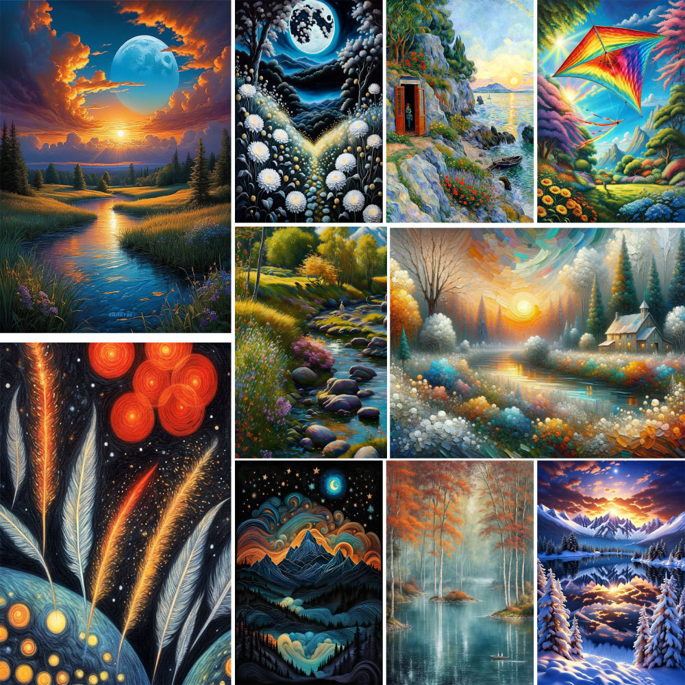 

Dog Border Collie Paint By Numbers Custom Cross Stitch Kit Arts And Crafts For Adults Home Decoration Mother's Gift 2024 HOT