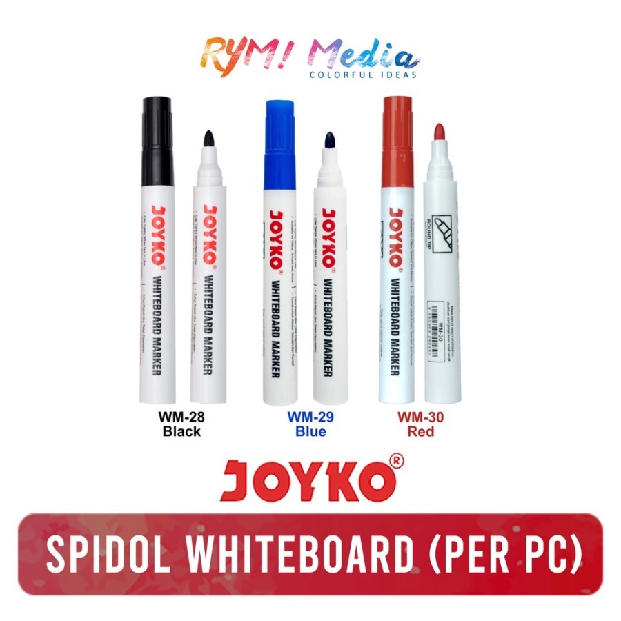 

JA SPIDOL JOYKO WHITEBOARD MARKER PAPAN TULIS WM-28 WM-29 WM-30 SEPIDOL AWET PAPAN TULIS BISA DIHAPUS AMAN