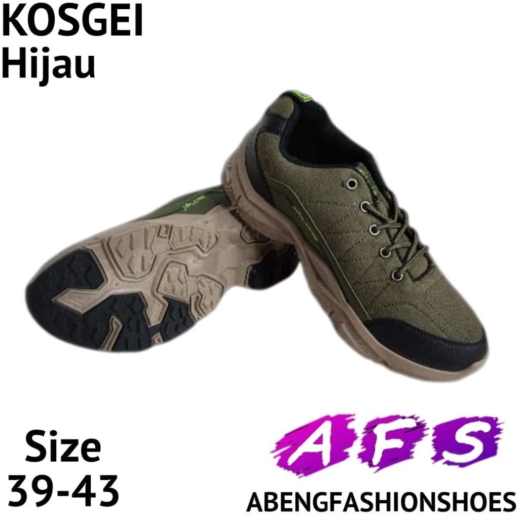 ARDILES KOSGEI Sepatu Hikking Gunung Outdoor Pria Ukuran 39-43