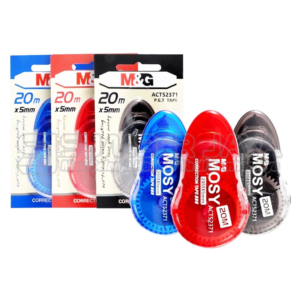 

Correction Tape Roll 20mm Mosy M&G ACT52371 Tipe Ex Roll