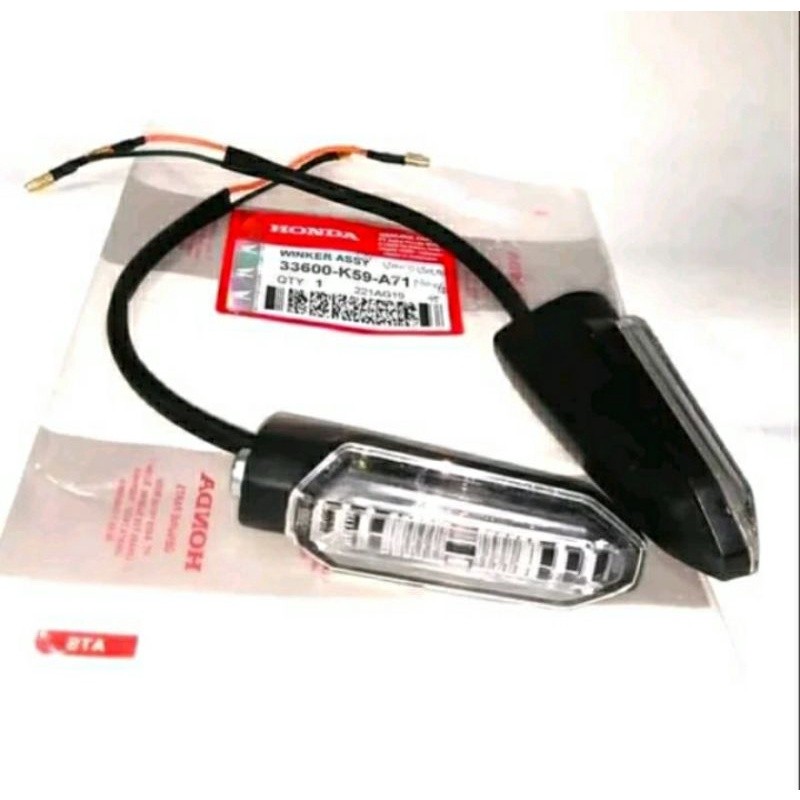 mika lampu sein sen belakang vario 125 150 adv cbr 150 oto