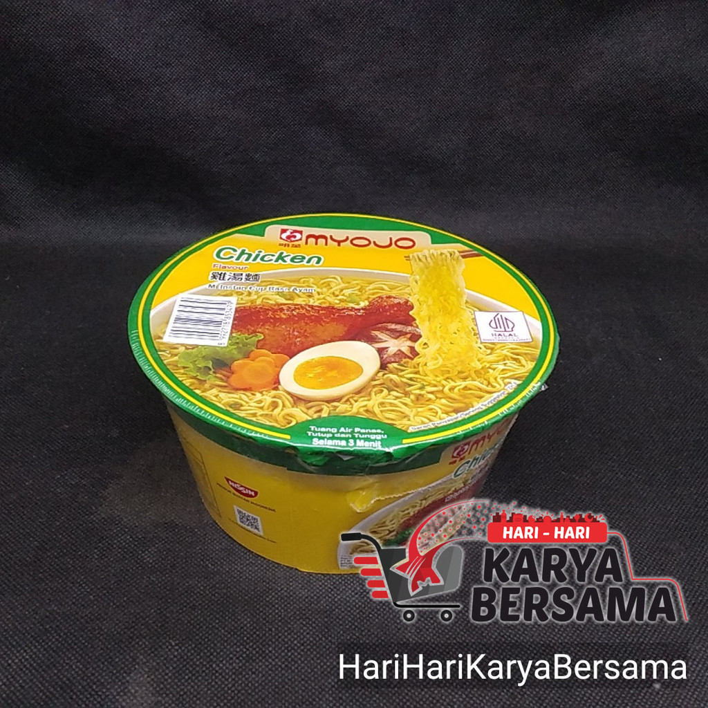 

MYOJO BOWL MI INSTAN RASA CHICKEN CUP 79GR