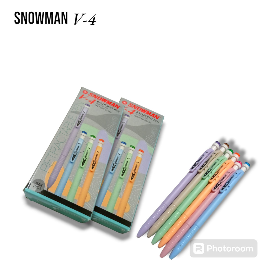 

ballpoint / pulpen Snowman V-4 0.5mm 1 pack