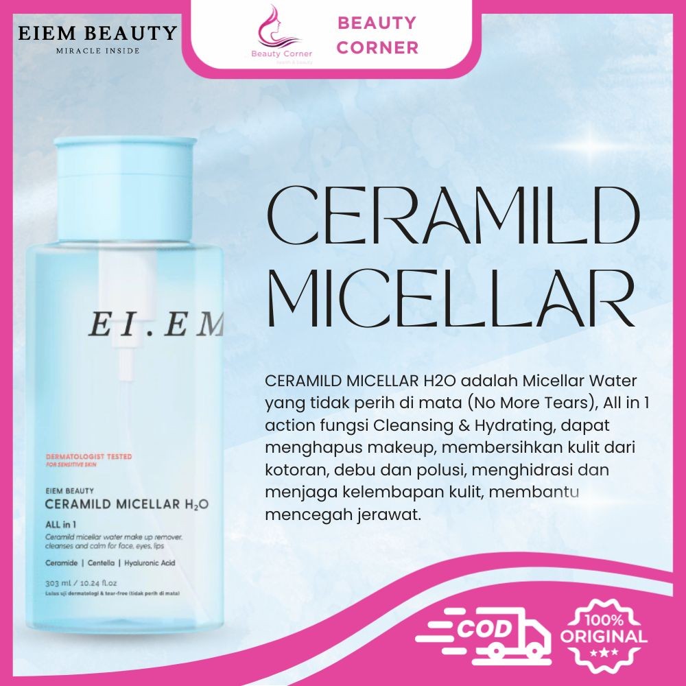 Eiem Beauty Ceramild Micellar Water H20 303ml