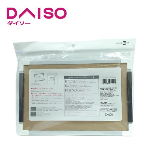 

Daiso whiteboard with magnets