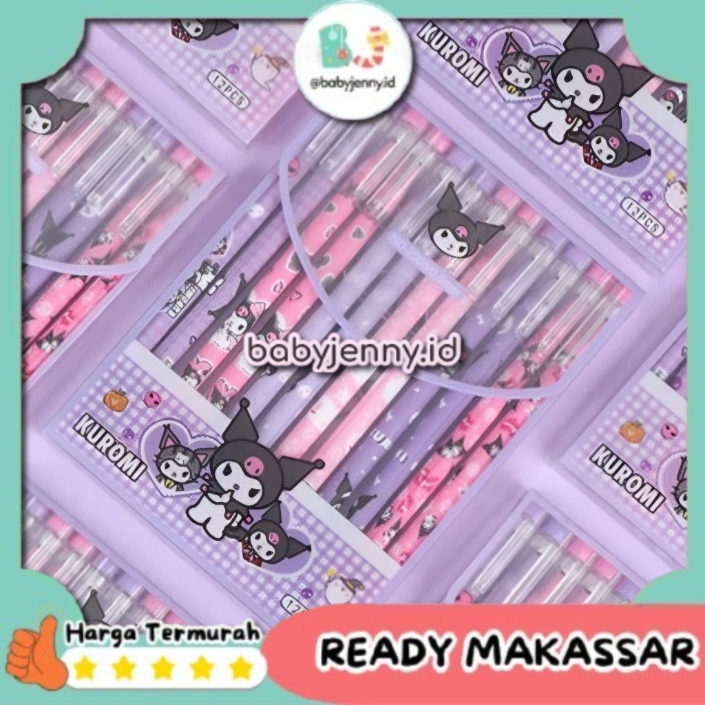 

[Babyjenny.id] J345 1 Biji Pulpen Kuromi Bisa Dihapus /kartun lucu / pulpen sanrio / pulpen gambar kuromi Pulpen Eraser Bisa Dihapus