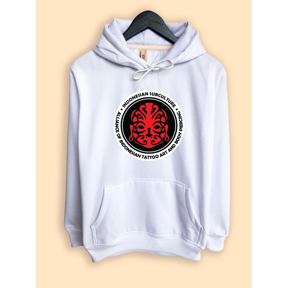 Jaket Hoodie MASBERTO indonesia subculture tatoo art and body piercing