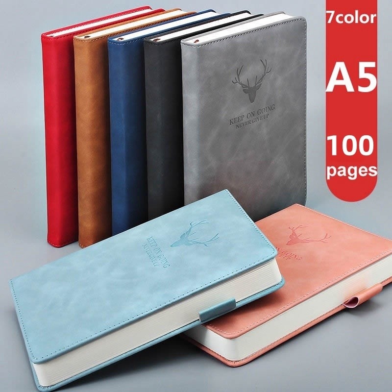 

Promo Buku Agenda Catatan Kerja Meeting Planner NoteBook Notepad Diary Binder Cover Kulit A5 dS-84