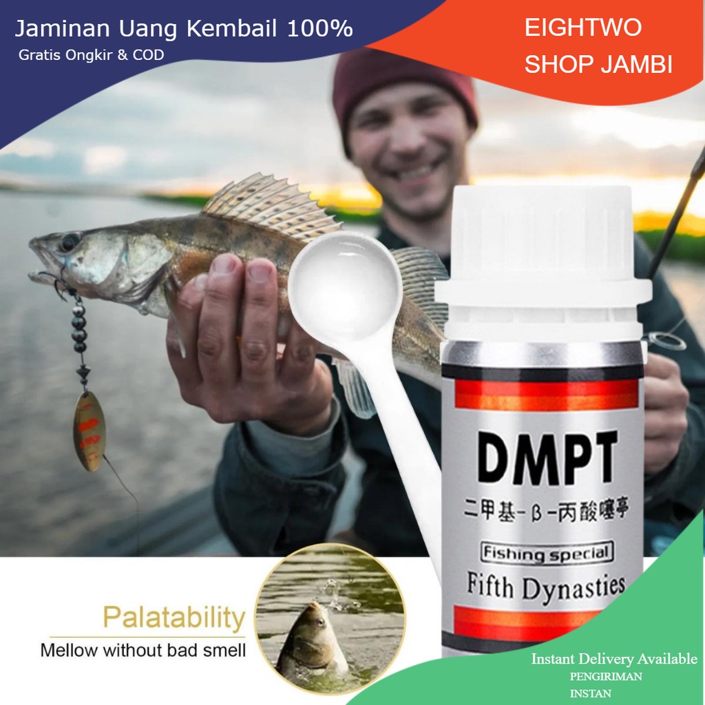 DMPT Umpan Pancing Ikan 40g / Bubuk Adiktif Pelet Penarik Ikan Mas Gurame Lele Patin Gabus / Powder 