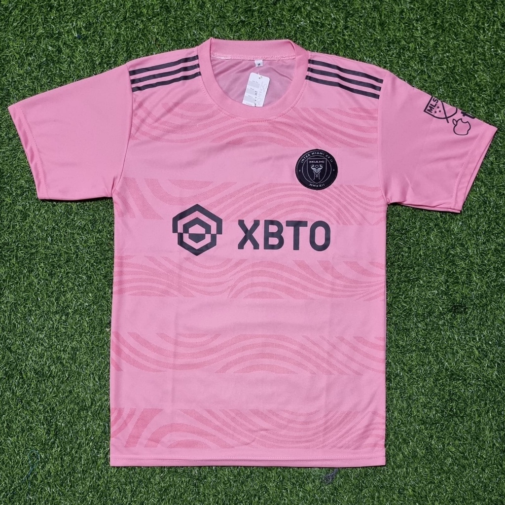 Atasan Jersey baju bola Intermiami Terbaru printing Size Dewasa Model Baru 2023