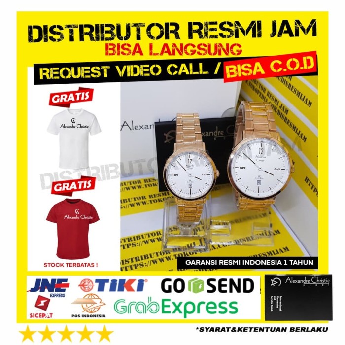 ALEXANDRE CHRISTIE pasangan 8499MD 8499LD COUPLE pasangan ac8499 8499