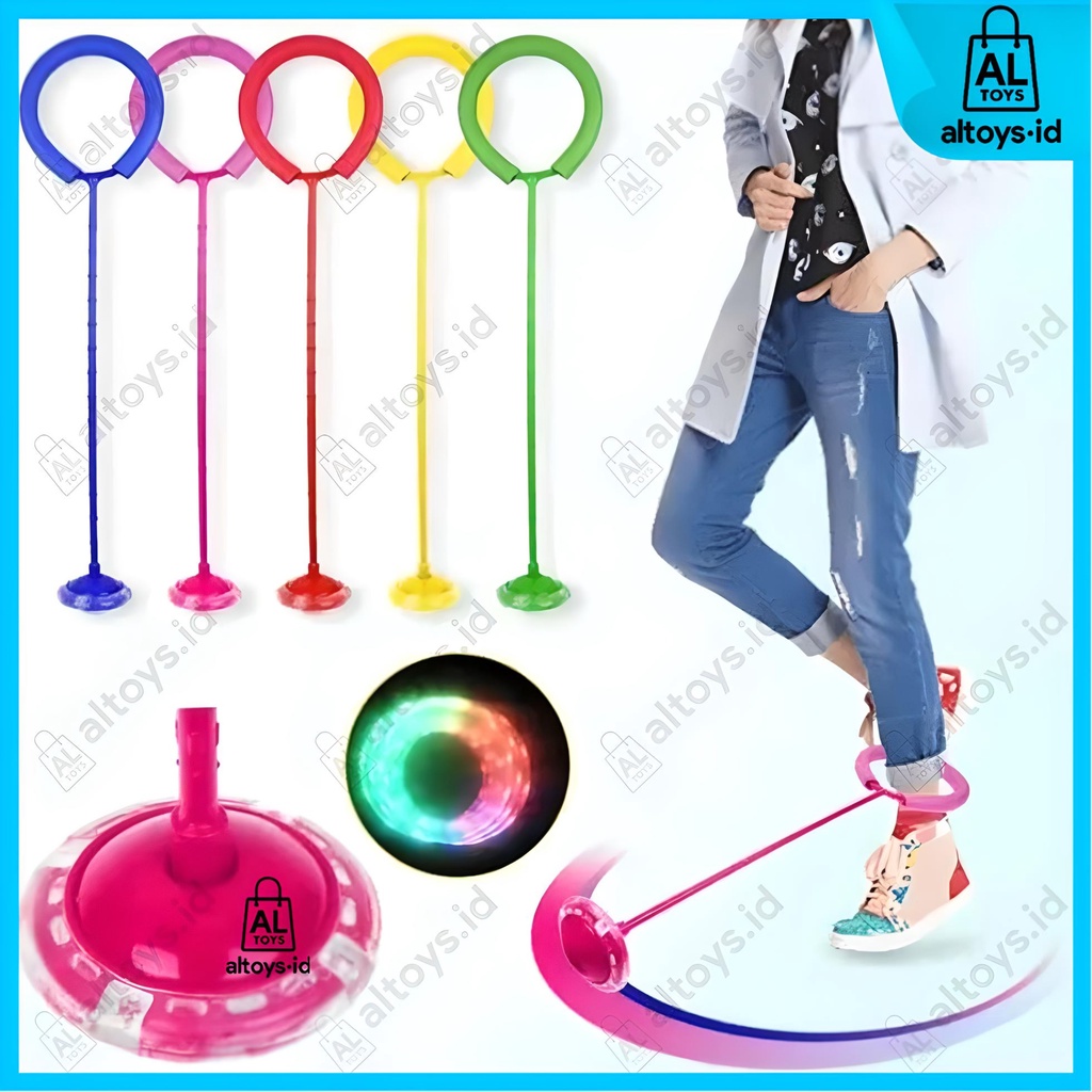 MAINAN ANAK HULAHOP KAKI JUMPBOLT LED SS1569 MAINAN OLAHRAGA ANAK & DEWASA HULAHOP KAKI / JAMBOL / J