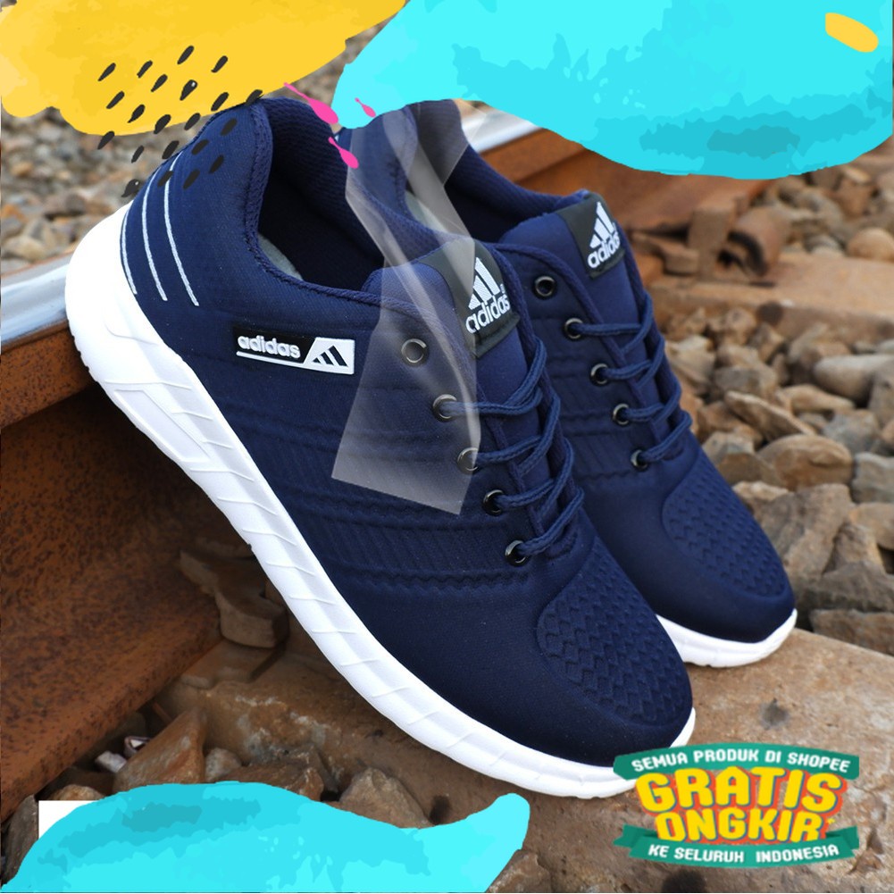Sepatu Olahraga Adidas Grade ORI Pria Wanita Terbaru/sepatu senam/sepatu running/sepatu gowes/Orange