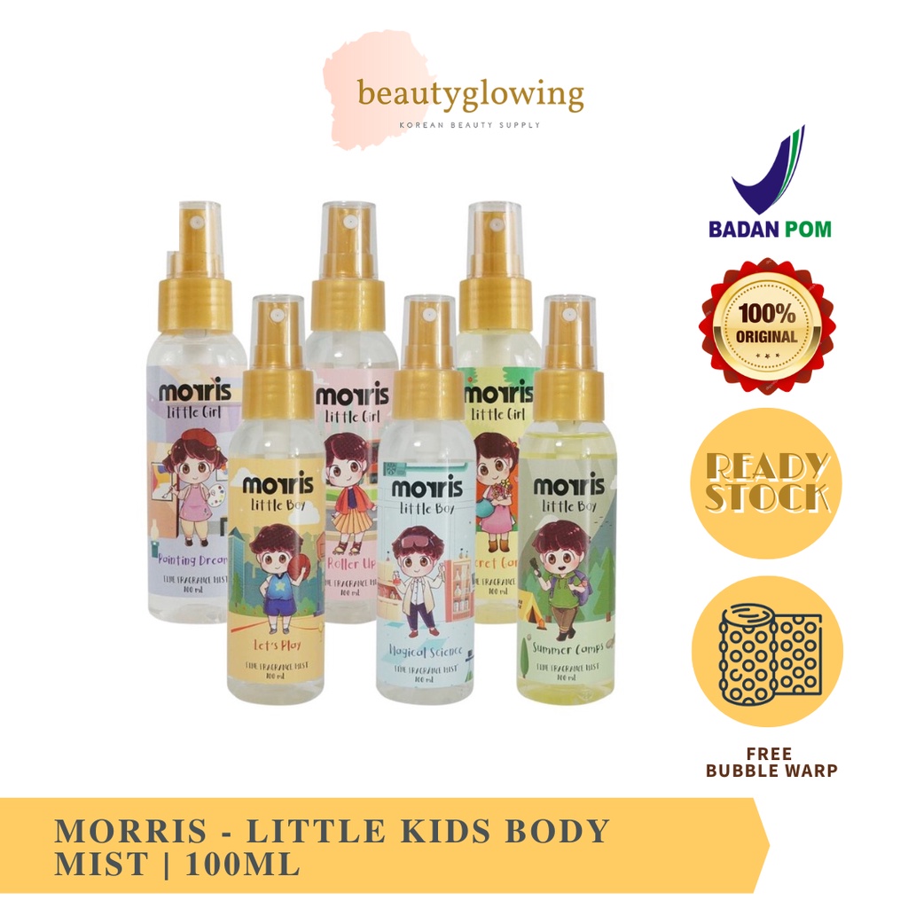 MORRIS LITTLE KIDS Little Boy/Little Girl Fine Fragrance Mist 100ml Painting Dreams Parfum Anak | Pa