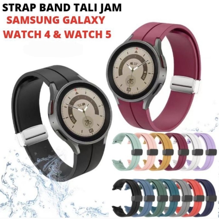 Tali Jam Samsung Watch 4 Watch 5 Magnetic Strap