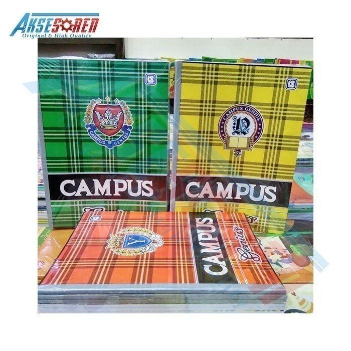 

Buku Tulis Campus Genius 42 Lembar 1 Pack/6 Buku Boxy Kampus 1 Pak