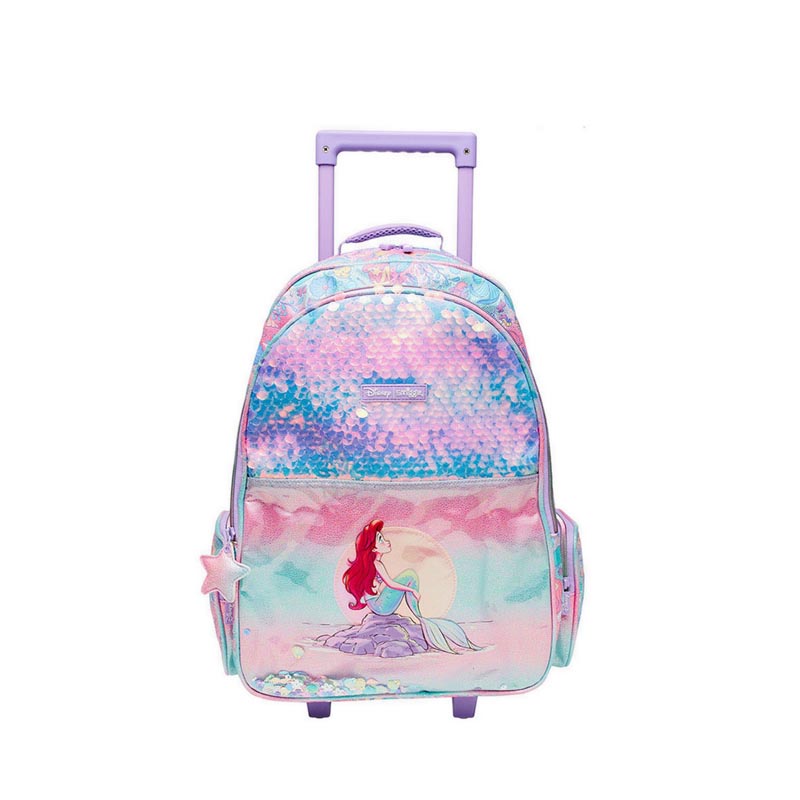 Smiggle Backpack Trolley Disney Princess Lilac - IGL444126LIL