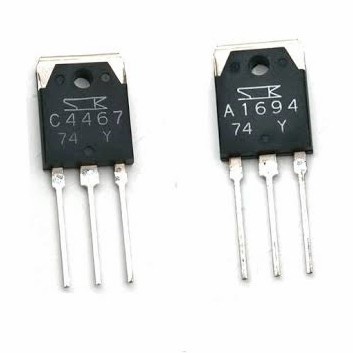 A1694 C4467 Sepasang Pasangan Transistor Power Sanken 2SA1694 2SC4467