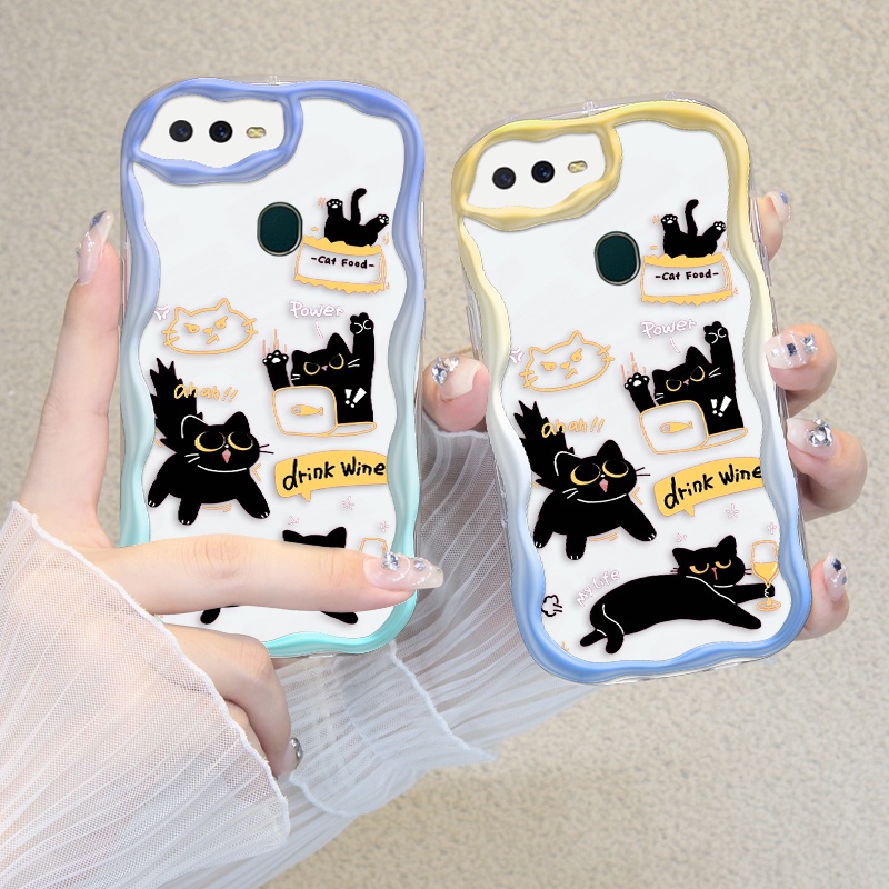 Softcase For Oppo A7 A12 A12S A74 A95 4G F19 F19s Reno 6 Lite A73 4G F17 A73 5G A72 5G A53 5G AX7 A7