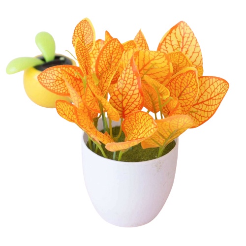 (ANS) Bunga Artificial Besar Pot Tanaman