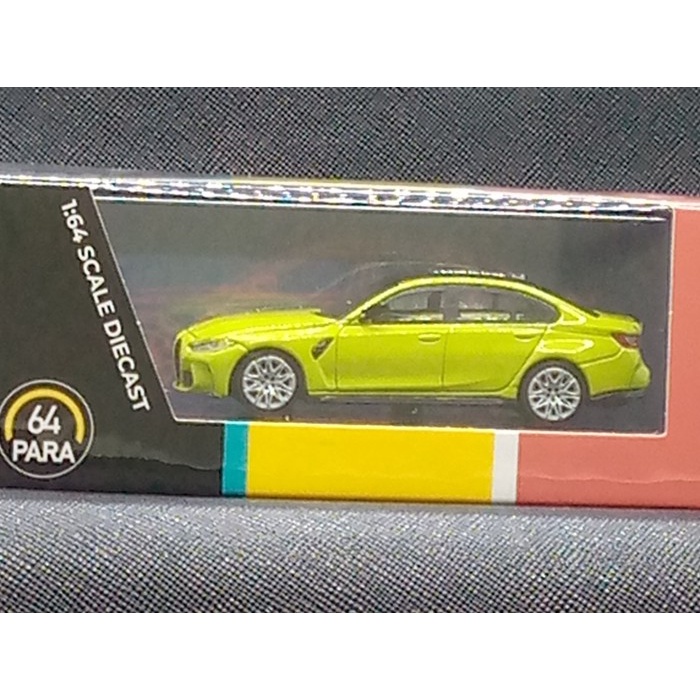 R-34 PARA64 1/64 BMW M3 G80 Sao Paulo Yellow RHD