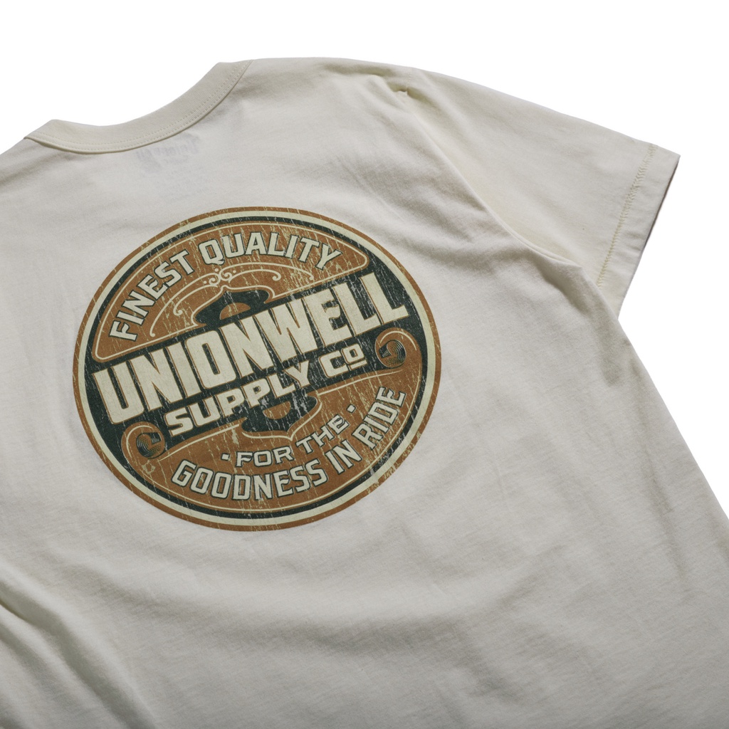 Unionwell T-shirt Union Medallion Off White