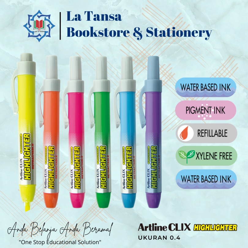 

ARTLINE CLIX HIGHLIGHTER EK-63 4.0 mm