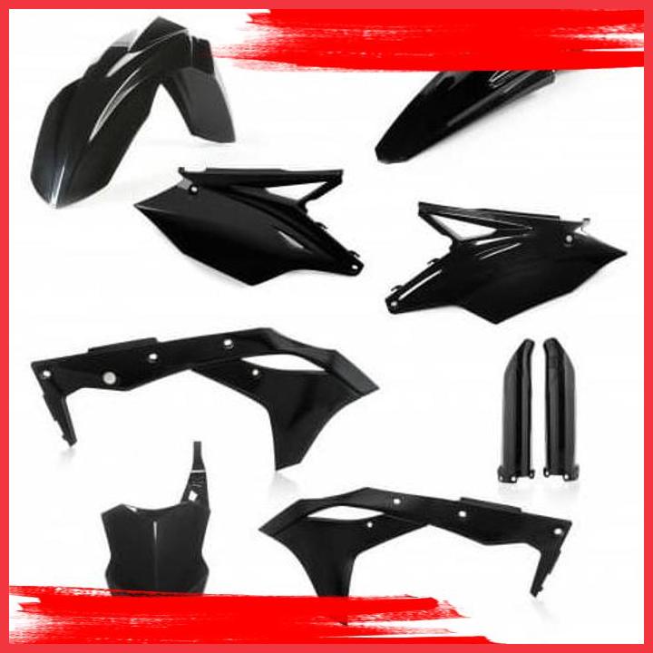 (LDSS) BODY SET/COVER SET KX250F 2017 2019 ACERBIS HITAM