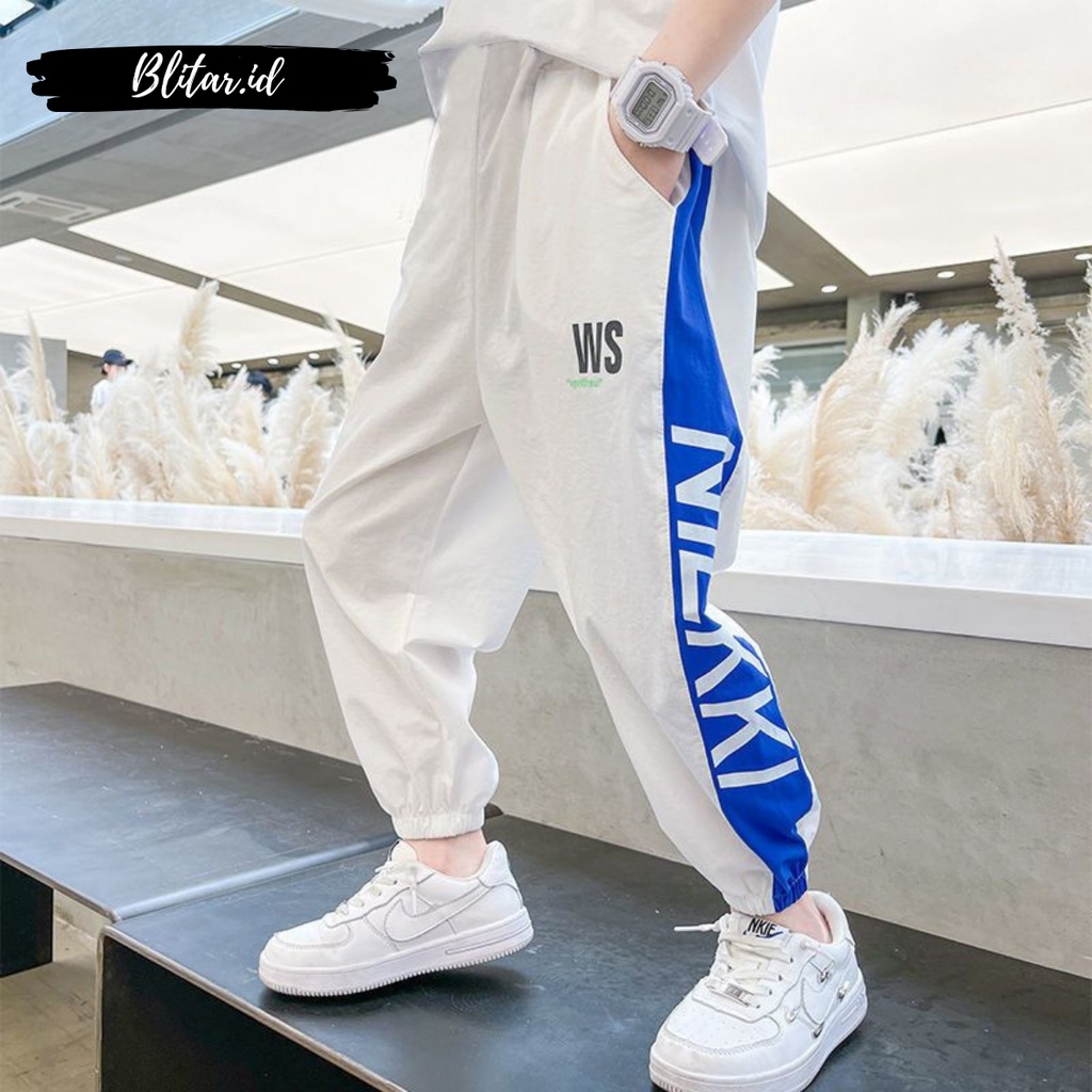 Training Trening Jogger Pants Celana Panjang Anak Cowok Cewek Laki Laki Perempuan Umur 1 2 3 4 5 6 7
