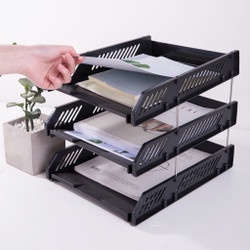 

SHOP MKS - RAK DOKUMEN Susun Bahan Plastik 2 Tingkat / 3 Tingkat / RAK DOKUMEN / DOCUMENT TRAY