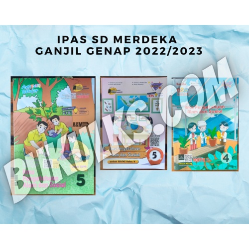 Buku LKS IPAS Edesi 1 tahun (Ganjil Genap) SD Kelas 4 5 Kurikulum Merdeka 2022 - 2023 Original