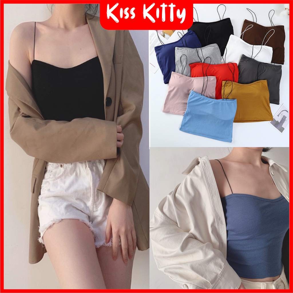 Bra Tank top bra Kaos Bra Sport Bra Fashion Bra Tanpa Kawat 11#