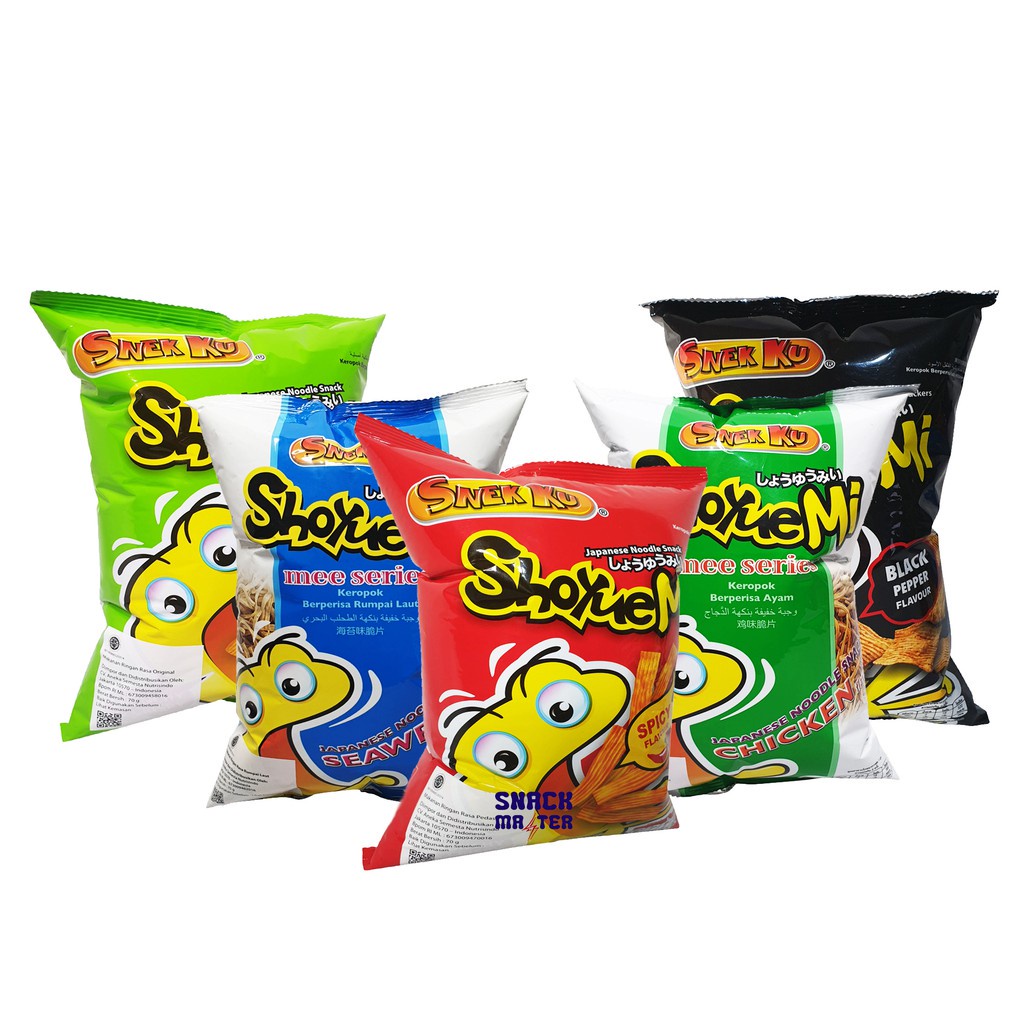 

Snek Ku ShoyueMi Snack Mie Jepang - Netto 70 gr.