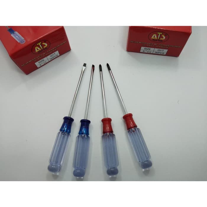 OBENG KURUS ATS OBENG RADIO TV OBENG PANJANG KECIL KURUS