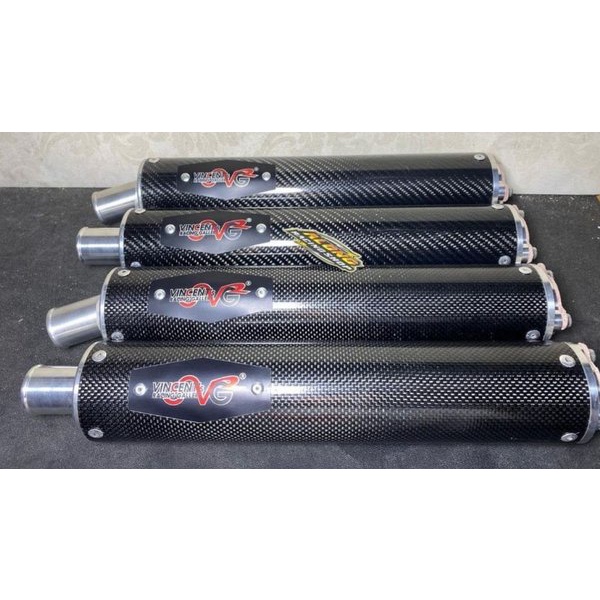 Ready slenser knalpot carbon ninja vrg bukan aitech dbs arrow Original