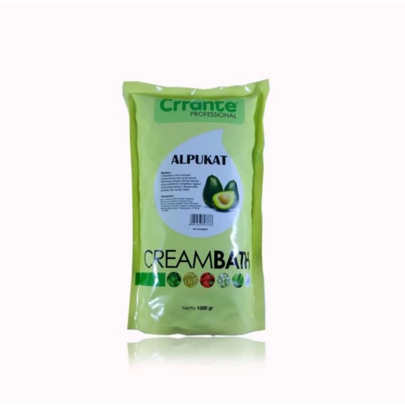 Crrante Creambath Refill Alpukat -1kg / -1000gr