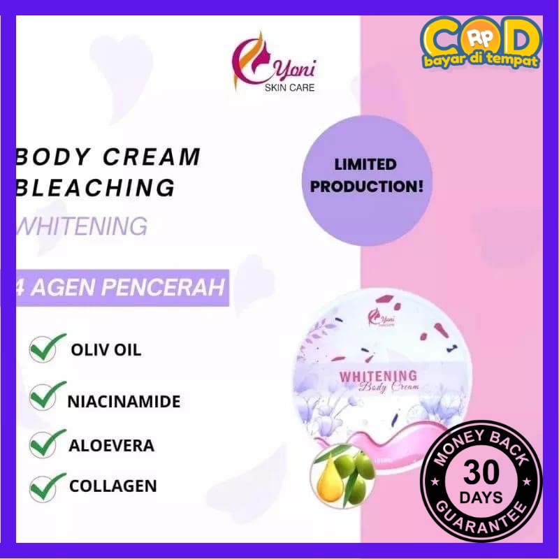 [TGA] BODYCREAM / BODY BLEACHING by yoniskincare