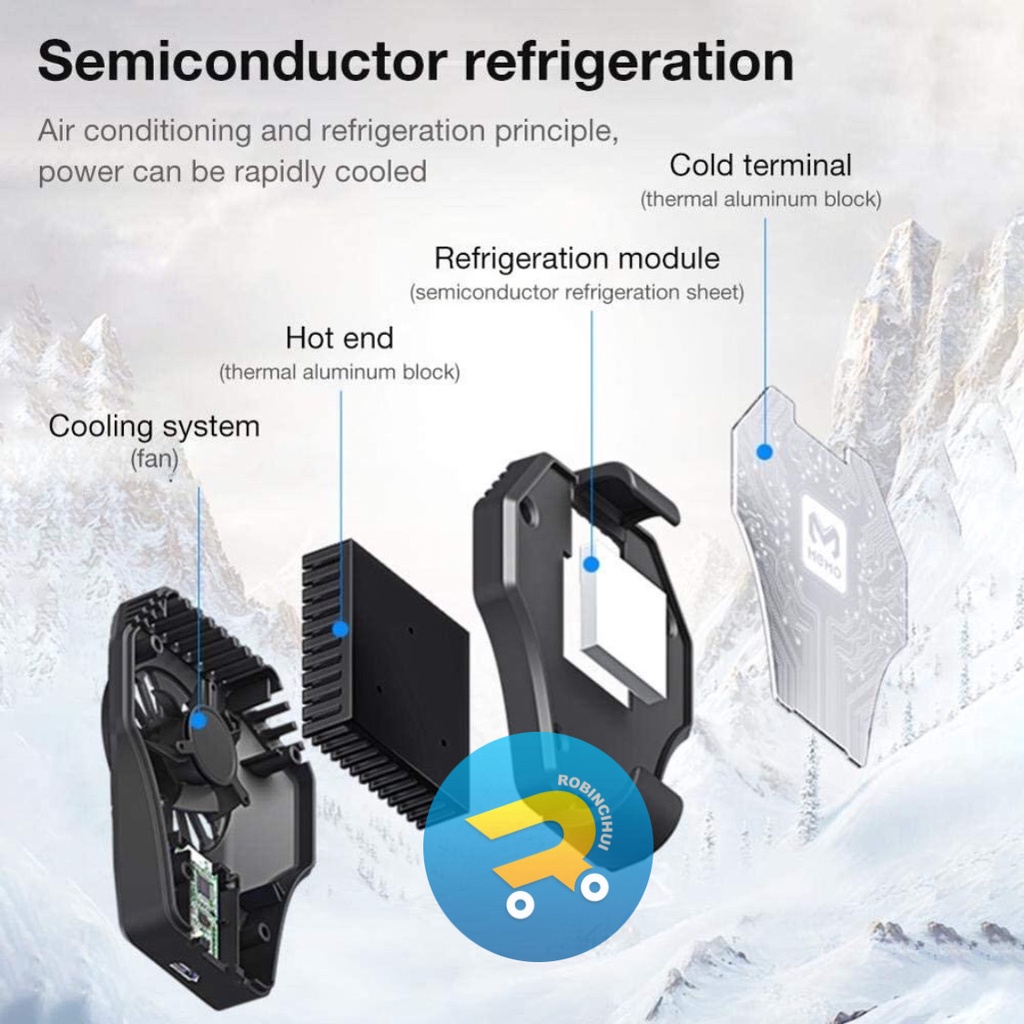 Fan Cooler Radiator DL01 - Pendingin Hp Gaming - Pendingin HP - Coolingfan gaming - fan cooling radi