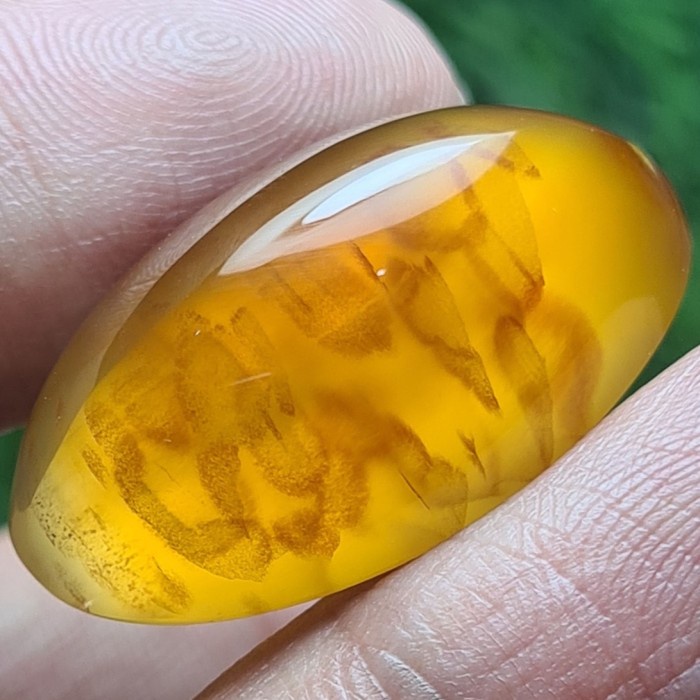 Natural Batu Akik Pandan Semu Nanas Kapas Sutra Merah Lumut Oli Antik3