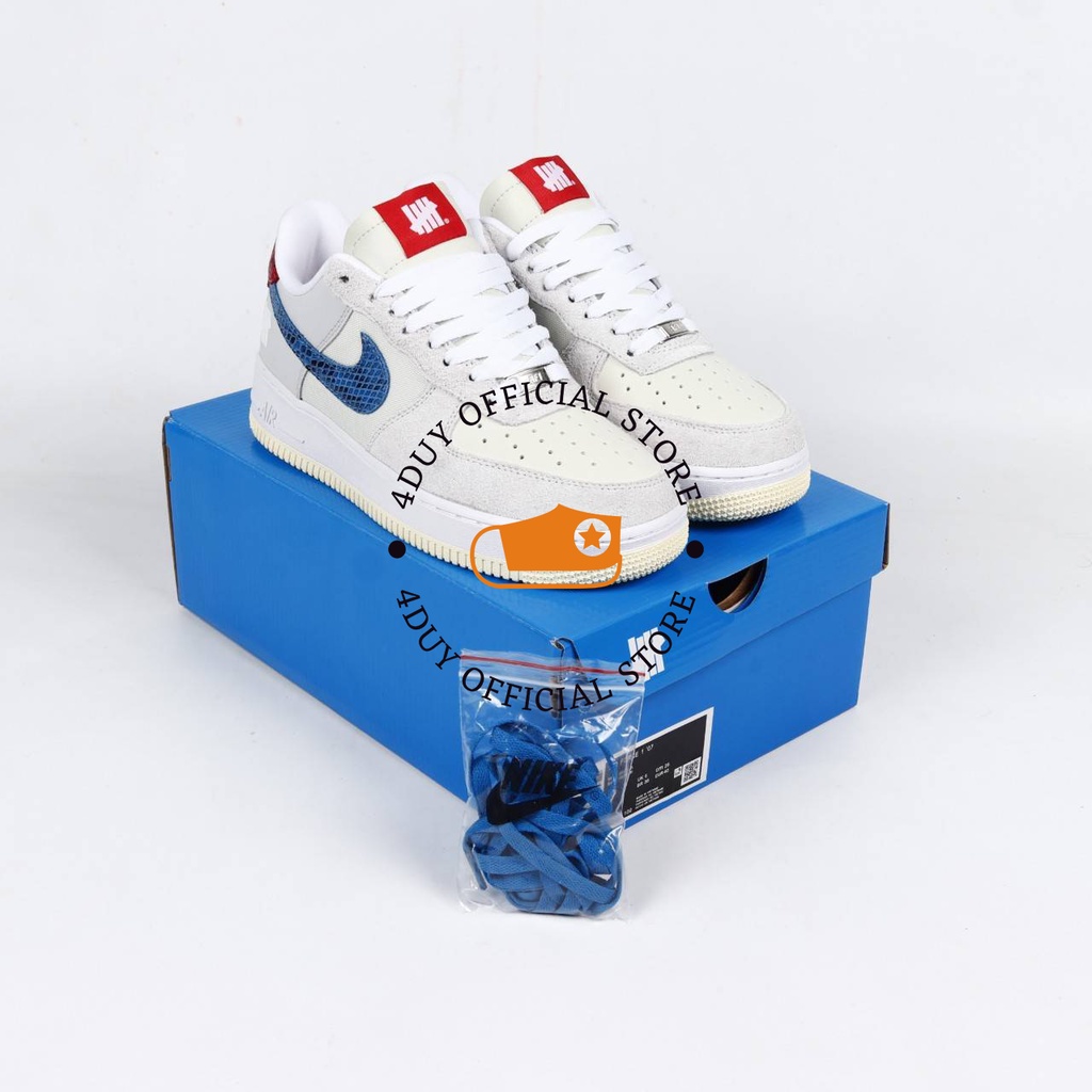 Undefeated X Nike Air Force 1 Low Grey