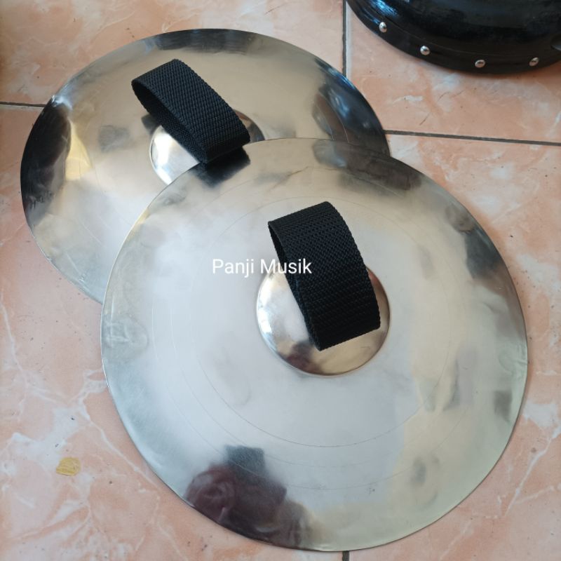 VR75UJ Sepasang simbal tangan cymbal drumband marching band barongsai murah 10inc 12inc 14inc