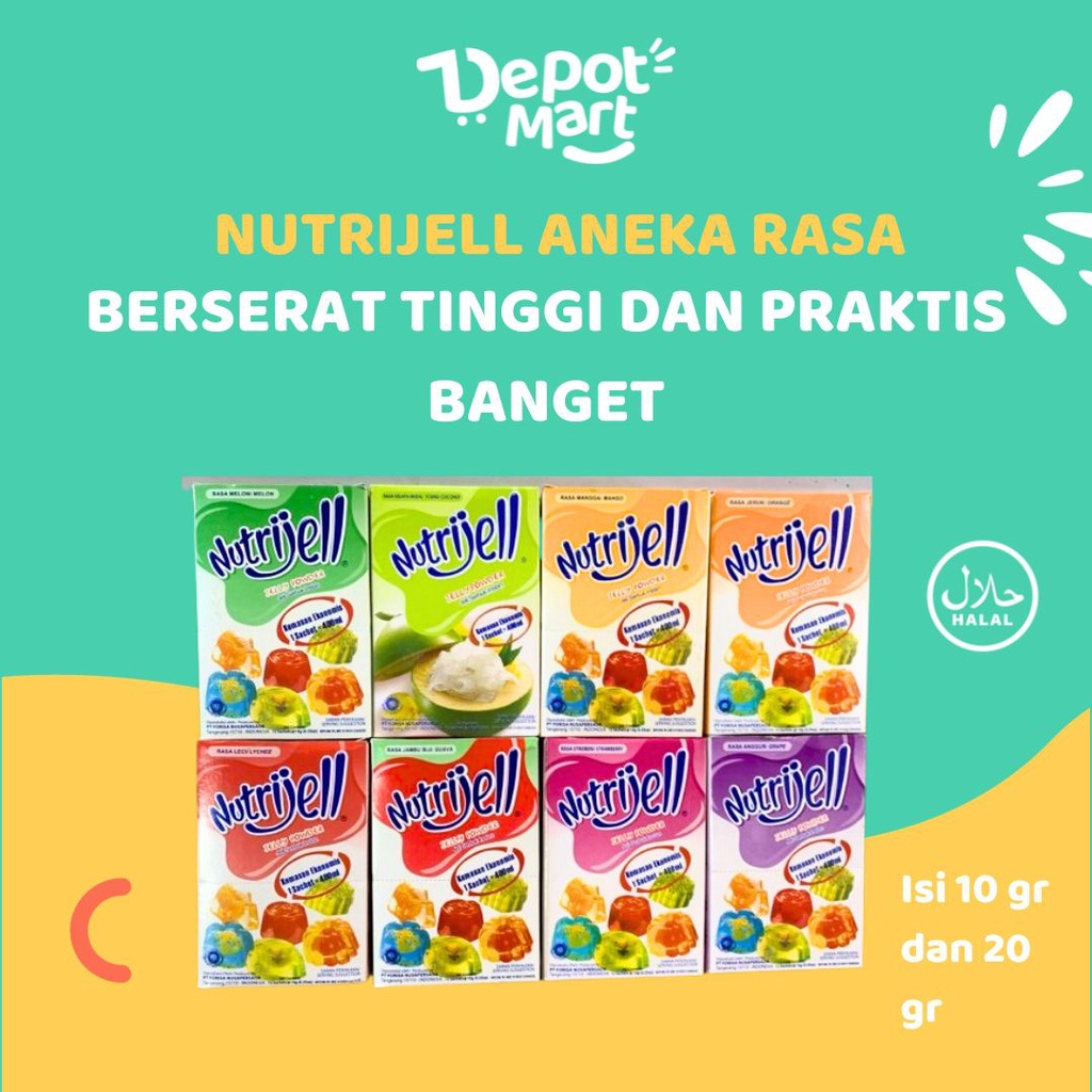 

Jelly Nutrijell Ekonomis Dari Depot Mart